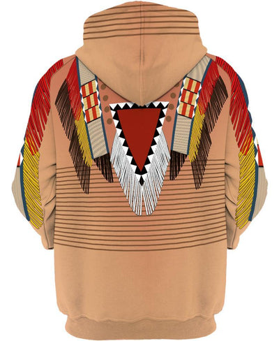 Native Ombre 3D Hoodie - Native American Pride Shop