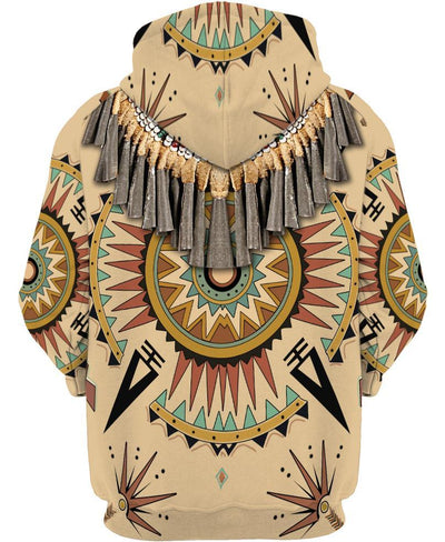 Native Pattern Culture 3D Hoodie - Native American Pride Shop