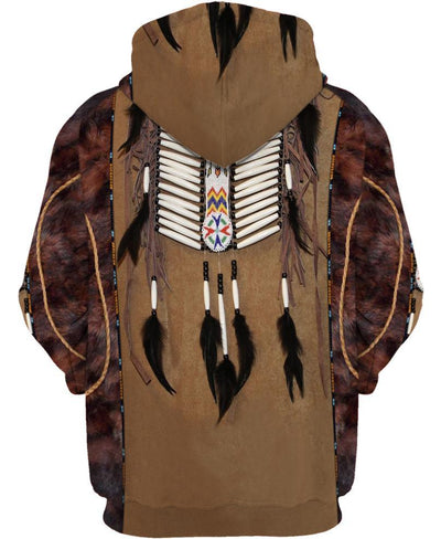 Native American Ooze 3D Hoodie - Native American Pride Shop