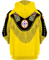 Yellow Native 3D Hoodie - Native American Pride Shop