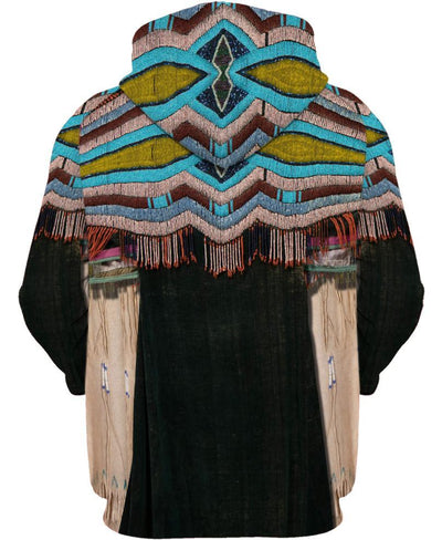 Brown Native Jacket Style 3D Hoodie - Native American Pride Shop