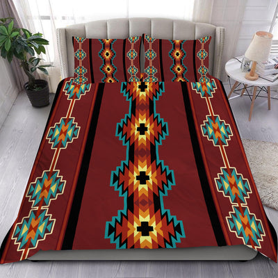 Brown Native Pattern Bedding Set WCS