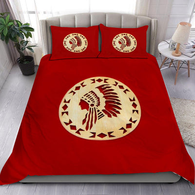 Red Native Bedding Set WCS