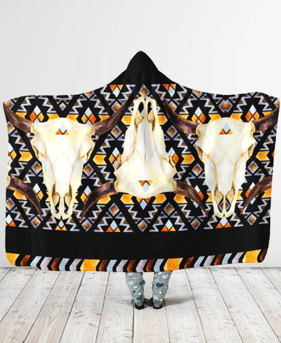 Buffalo Border Hooded Blanket WCS