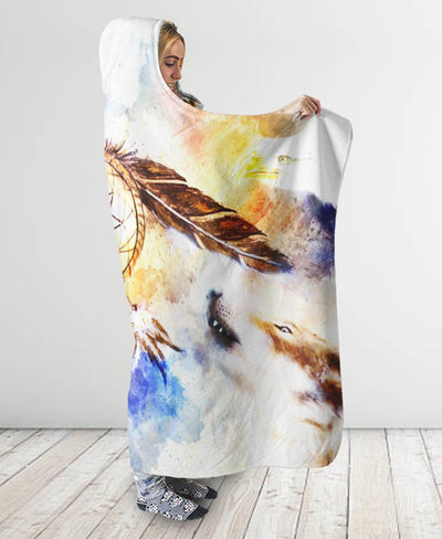 Native Spirit Hooded Blanket WCS