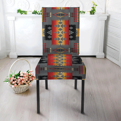 Multi Pattern Culture Design Native American Tablecloth - Chair cover WCS