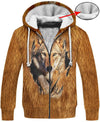 Wolf Head 3D Hoodie - Native American Pride Shop