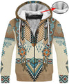 Native Pattern Beautiful 3D Hoodie - Native American Pride Shop