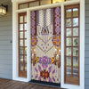 Purple Pattern Breastplate Door Cover WCS