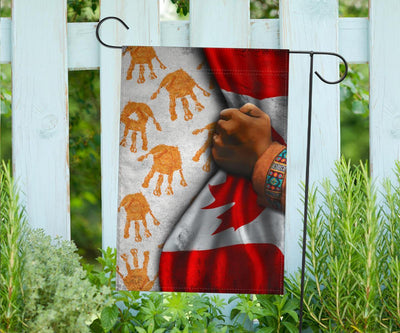 Orange Day Flag Inside Canadian Flag Every Child Matters Flag Garden Decor WCS