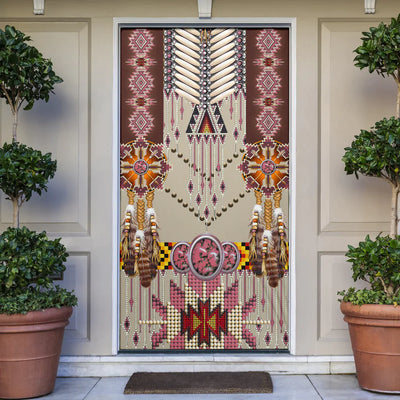 Pink Pattern Breastplate Door Cover WCS