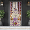 Purple Pattern Breastplate Door Cover WCS