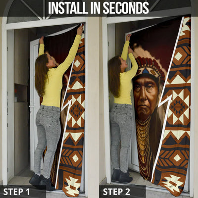 Brown Chief Door Cover WCS