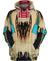 Native Patterns Pale Yellow 3D Hoodie - Native American Pride Shop