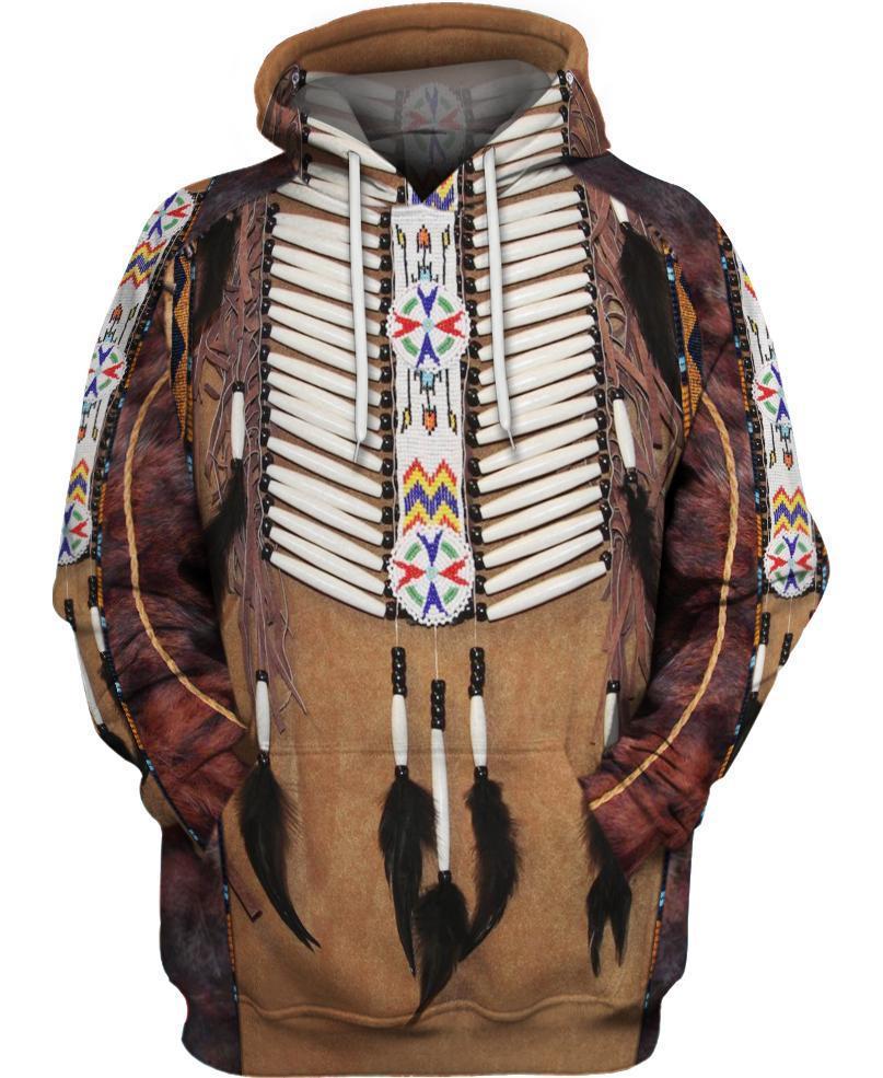 Native American Ooze 3D Hoodie - Native American Pride Shop