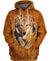 Wolf Head 3D Hoodie - Native American Pride Shop