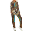 Native American Pattern Women's Pajama Suit WCS