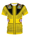 Yellow Native 3D Hoodie - Native American Pride Shop