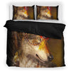 Native Wolf Brown Bedding Set WCS