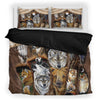 Native Wolf Bedding Set WCS