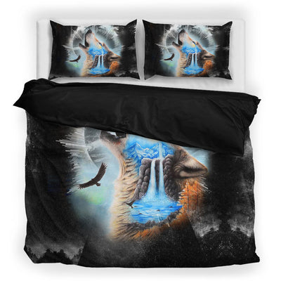 Native Wolf Bedding Set WCS