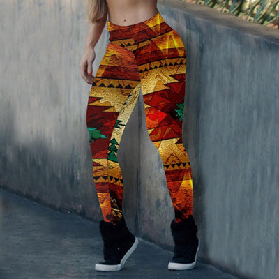 Native Pattern Dream Catcher Leggings WCS