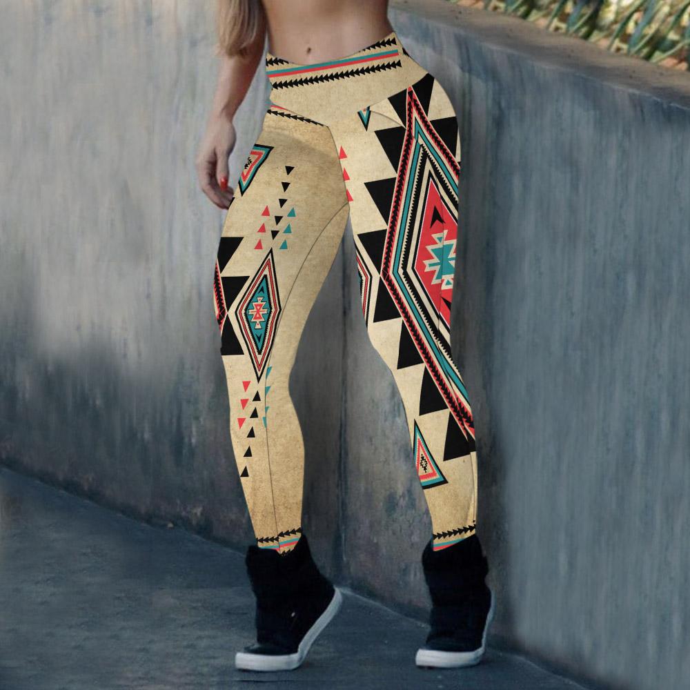 3D Native Pattern Dream Catcher Leggings WCS