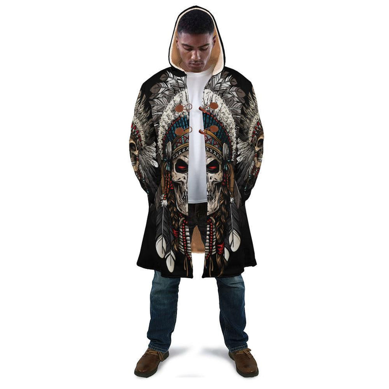 Skull Native Cloak - Native American Pride Shop