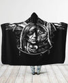 Black Chief Hooded Blanket WCS