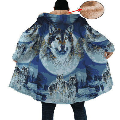 Winter Wolf Native Cloak - Native American Pride Shop