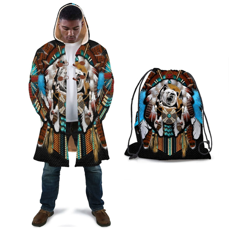 Bear Feather Cloak - Native American Pride Shop