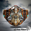 Velcro Mask - Native American Pattern- BTG WCS