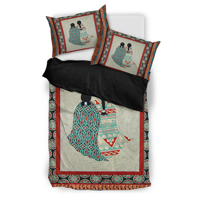 Two Girls Motifs Bedding Set WCS