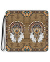 Native American Wolves Womens Clutch Purse 11 WCS