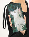 CUSTOM NAME HERE - Native American Wolves Womens Clutch Purse 06 WCS