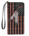 Native American Wolves Womens Clutch Purse 09 WCS