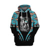 Native Girl Tribes Pattern Hoodie Legging Set WCS