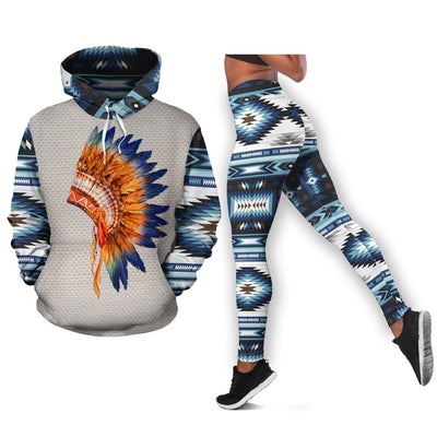 Native Headdress Hoodie Legging Set WCS