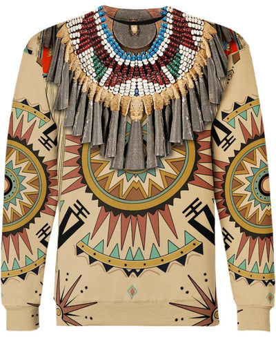 Native Pattern Culture 3D Hoodie - Native American Pride Shop