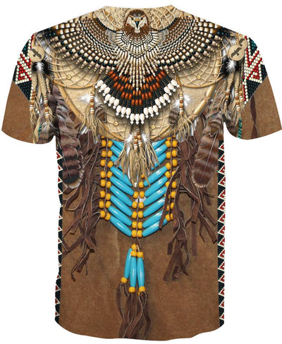 Native Fringed Motifs 3D Hoodie - Native American Pride Shop