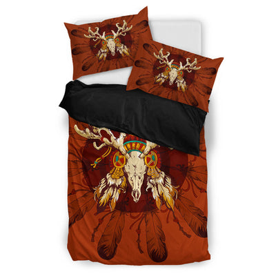 Orange Brown Native Bedding Set WCS