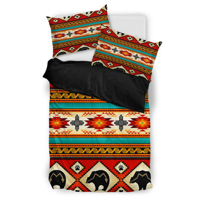 Border & Bear Patterns Bedding Set WCS