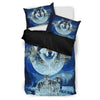 Blue Native Wolf Bedding Set WCS