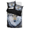 Native White Wolf Bedding Set WCS