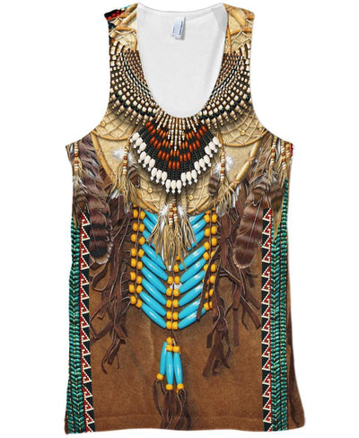 Native Fringed Motifs 3D Hoodie - Native American Pride Shop