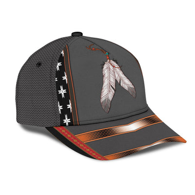 Grey Native Feathers - Cap WCS